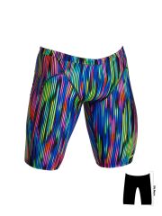 Funky Trunks JAM Rain Down Erkek Antrenman Mayo, Dizboyu Jammer