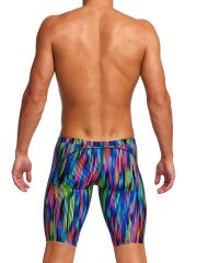 Funky Trunks JAM Rain Down Erkek Antrenman Mayo, Dizboyu Jammer