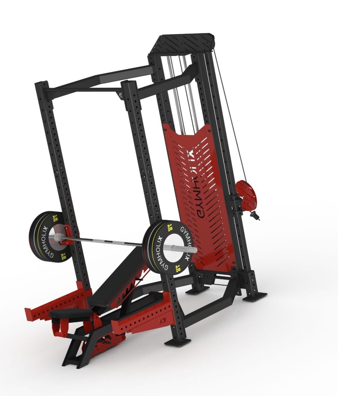 GYMHOLIX® T1X Fonksiyonel Fitness İstasyonu – Kompakt Çok Amaçlı Antrenman Sistemi (PGL0101)