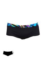 Funky Trunks Beat İt Black Erkek Antrenman Mayo, 14cm Trunks