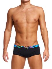 Funky Trunks Beat İt Black Erkek Antrenman Mayo, 14cm Trunks
