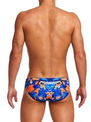 Funky Trunks Tiger Time (Classic) Slip Mayo, Erkek Antrenman Mayo