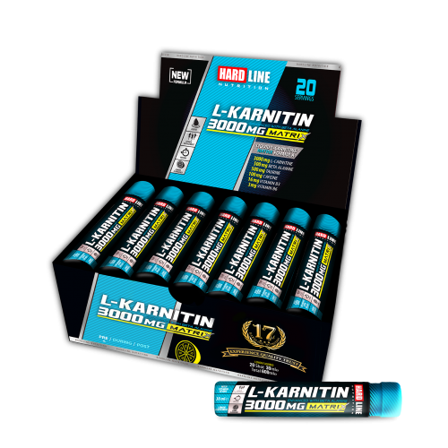 Hardline L-Karnitin Matrix 3000 Mg Limon 20 Adet (30 Ml)