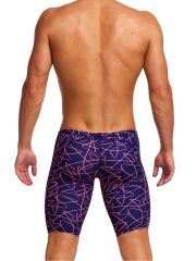 Funky Trunks JAM Serial Texter Erkek Antrenman Mayo, Dizboyu Jammer
