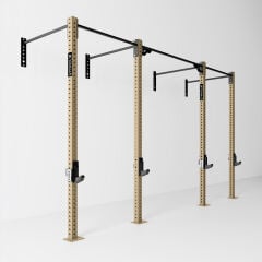 GYMHOLIX® 2 Rack 4 Bacak Duvar Tip İstasyon (Rig) (FGXW004)