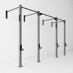 GYMHOLIX® 2 Rack 4 Bacak Duvar Tip İstasyon (Rig) (FGXW004)