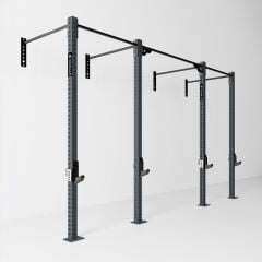 GYMHOLIX® 2 Rack 4 Bacak Duvar Tip İstasyon (Rig) (FGXW004)