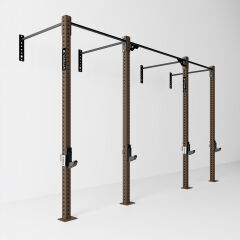 GYMHOLIX® 2 Rack 4 Bacak Duvar Tip İstasyon (Rig) (FGXW004)