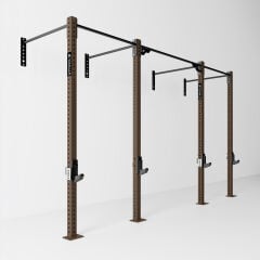 GYMHOLIX® 2 Rack 4 Bacak Duvar Tip İstasyon (Rig) (FGXW004)