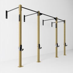 GYMHOLIX® 2 Rack 4 Bacak Duvar Tip İstasyon (Rig) (FGXW004)