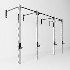 GYMHOLIX® 2 Rack 4 Bacak Duvar Tip İstasyon (Rig) (FGXW004)