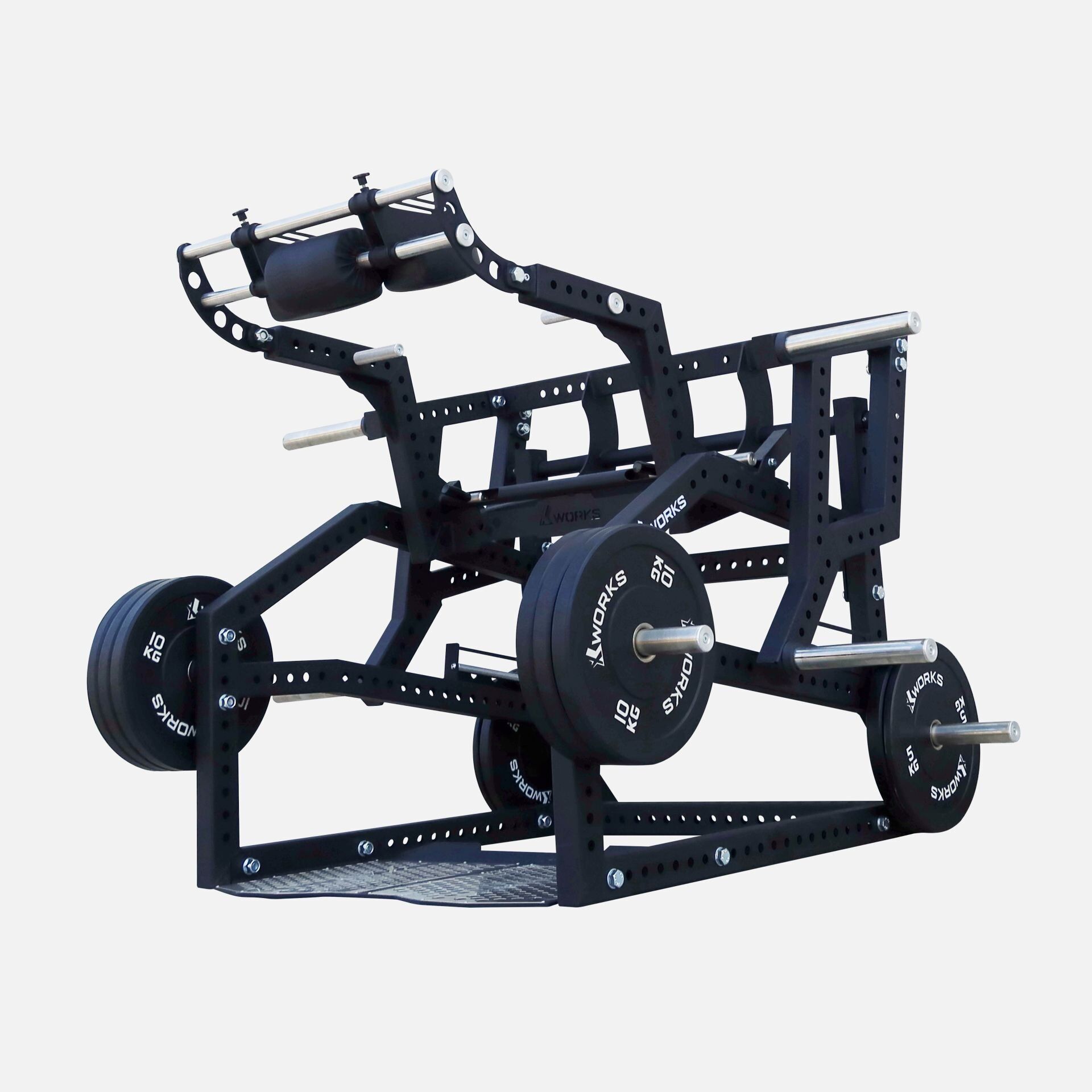 XWORKS Squat XPRO – Güvenli Squat Antrenman Platformu (FWX0500) FOSFORLU SARI (RAL1016)