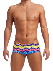 Funky Trunks Rocky Wave Erkek Antrenman Mayo, 14cm Trunks