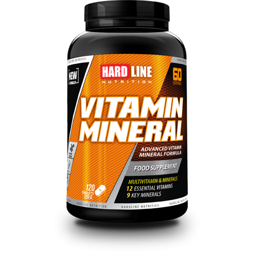 Hardline Vitamin Mineral 120 Tablet