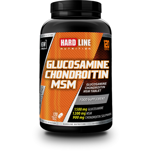 Hardline Glucosamine Chondroitin Msm 120 Tablet