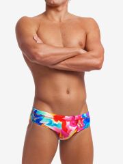 Funky Trunks Messy Monet (Classic) Slip Mayo, Erkek Antrenman Mayo