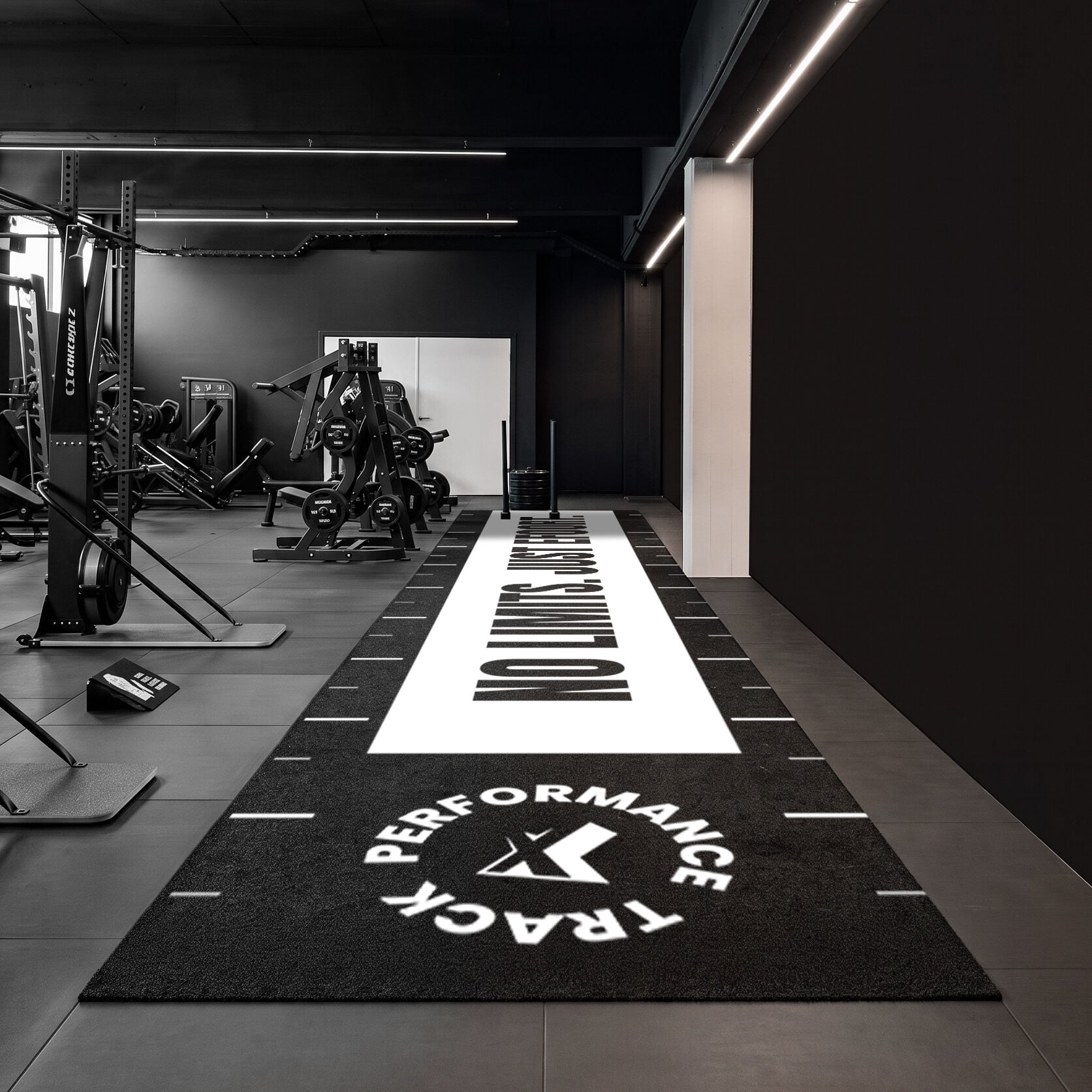 XWORKS Kişiselleştirilebilir 10M Sled Kızak Halısı – Power Sled Push & Pull Antrenman Zemini (OXS1000) 1 Metre Genişlik - No Limits. Just Effort. V3