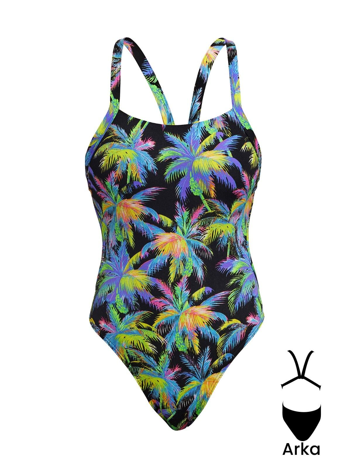 Funkita BF Paradise Please Kadın Antrenman Mayo, Kalın Askılı