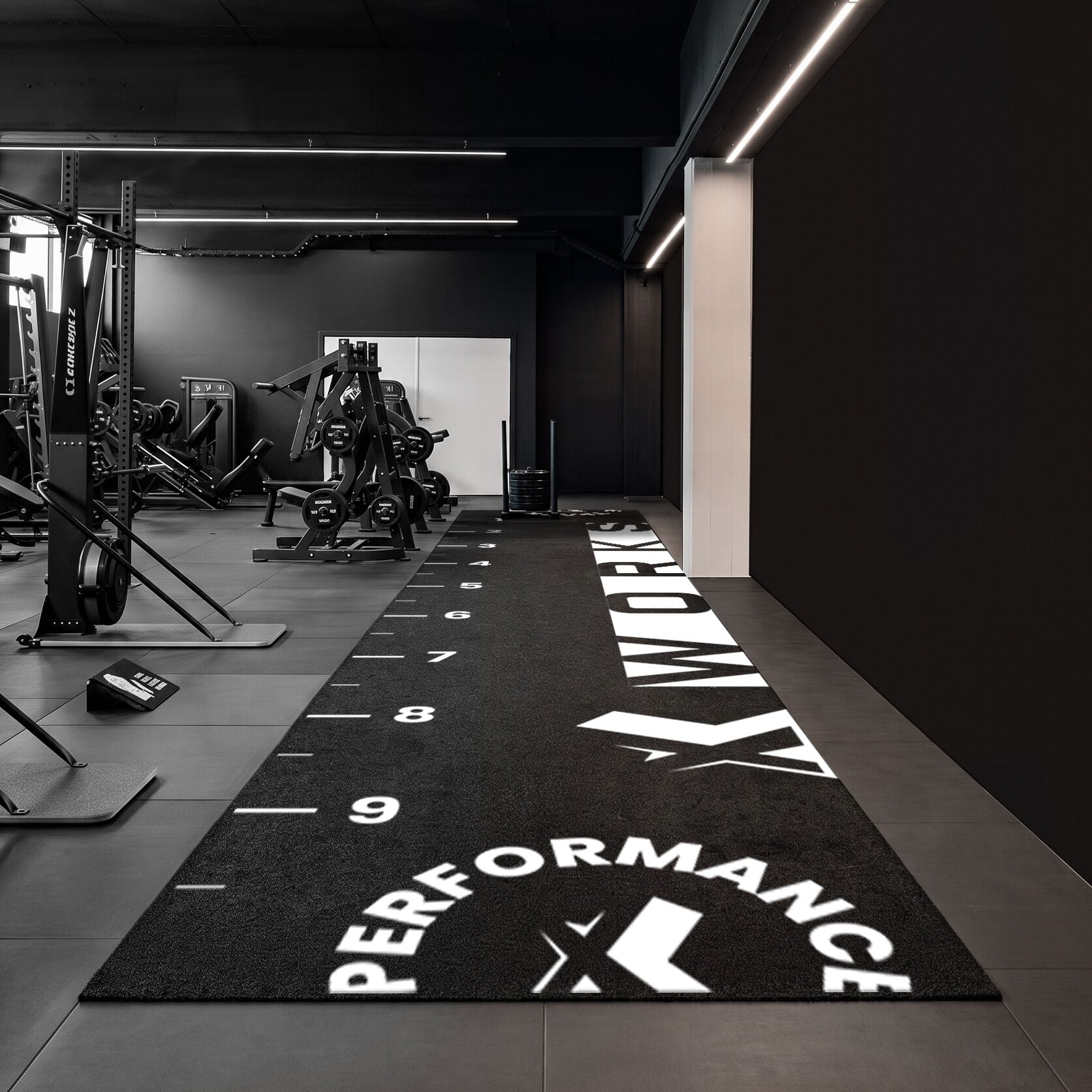 XWORKS Kişiselleştirilebilir 10M Sled Kızak Halısı – Power Sled Push & Pull Antrenman Zemini (OXS1000) 1 Metre Genişlik - XWORKS Origin