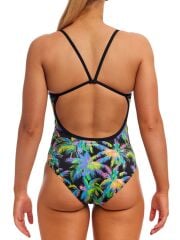 Funkita SS Paradise Please Kadın Antrenman Mayo, İnce Askılı