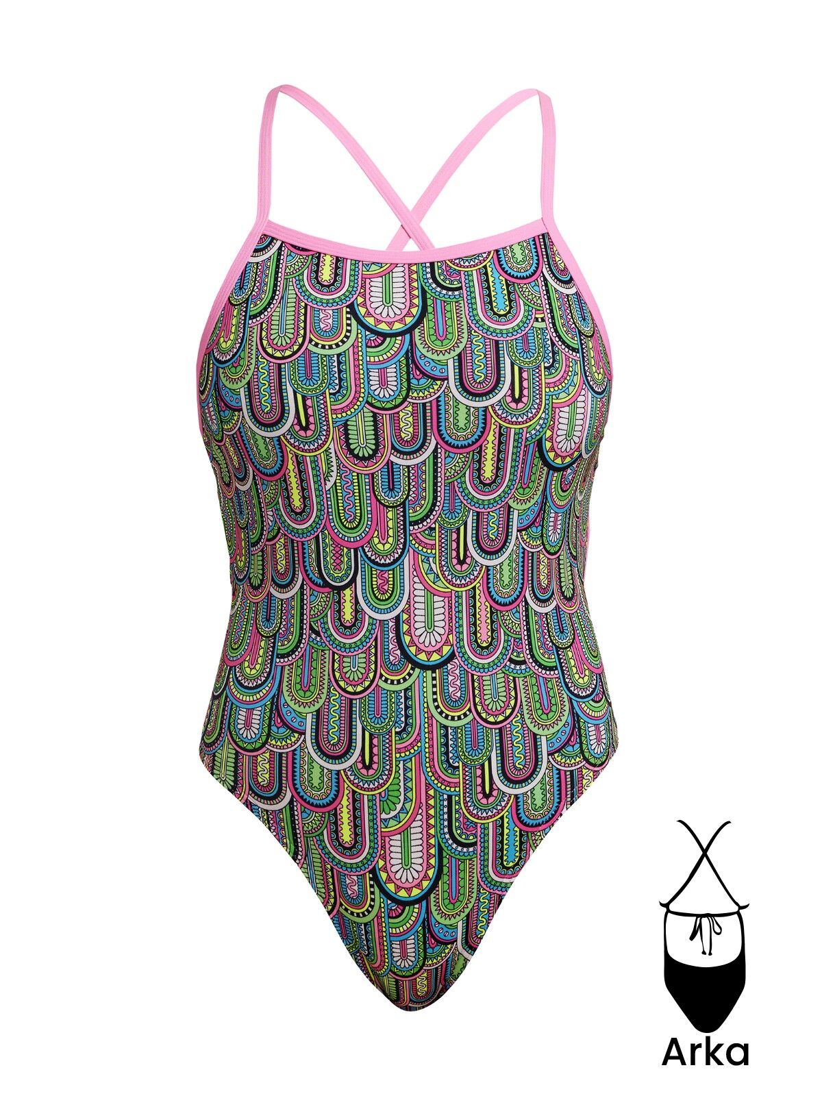 Funkita TMT Spring Flight Kadın Antrenman Mayo, Sırt Bağlamalı