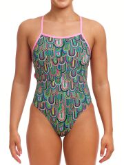 Funkita TMT Spring Flight Kadın Antrenman Mayo, Sırt Bağlamalı