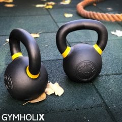 GYMHOLIX® Kettlebell V2 (Girya) – Profesyonel Döküm Çelik Fonksiyonel Ağırlık 52KG