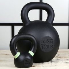 GYMHOLIX® Kettlebell V2 (Girya) – Profesyonel Döküm Çelik Fonksiyonel Ağırlık 52KG