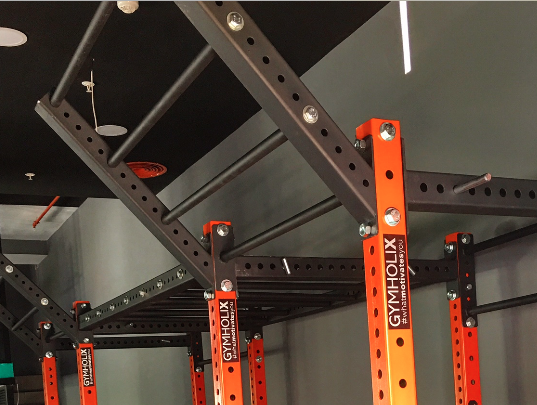 GYMHOLIX® 120CM Açılı Barfiks Eklentisi | Flying Pullup Bar