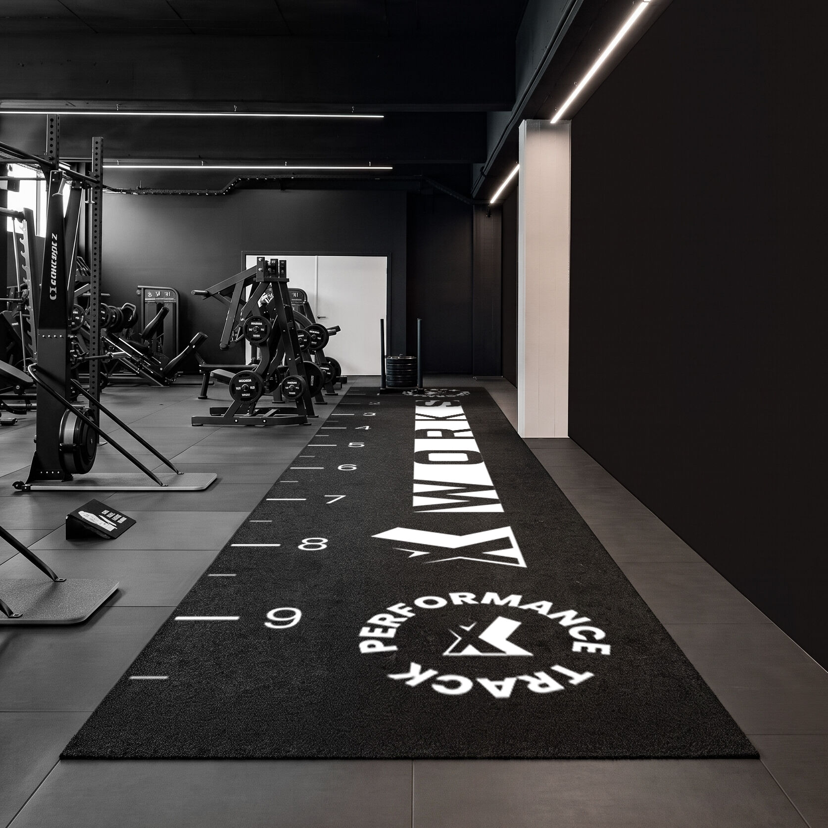 XWORKS Kişiselleştirilebilir 10M Sled Kızak Halısı – Power Sled Push & Pull Antrenman Zemini (OXS1000) 2 Metre Genişlik - XWORKS Origin V2
