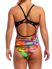 Funkita DB Sunset City Kadın Antrenman Mayo, Elmas Sırt