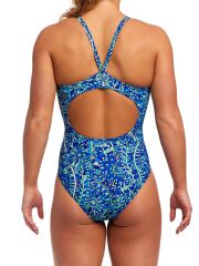 Funkita DB Blues Festival Kadın Antrenman Mayo, Elmas Sırt