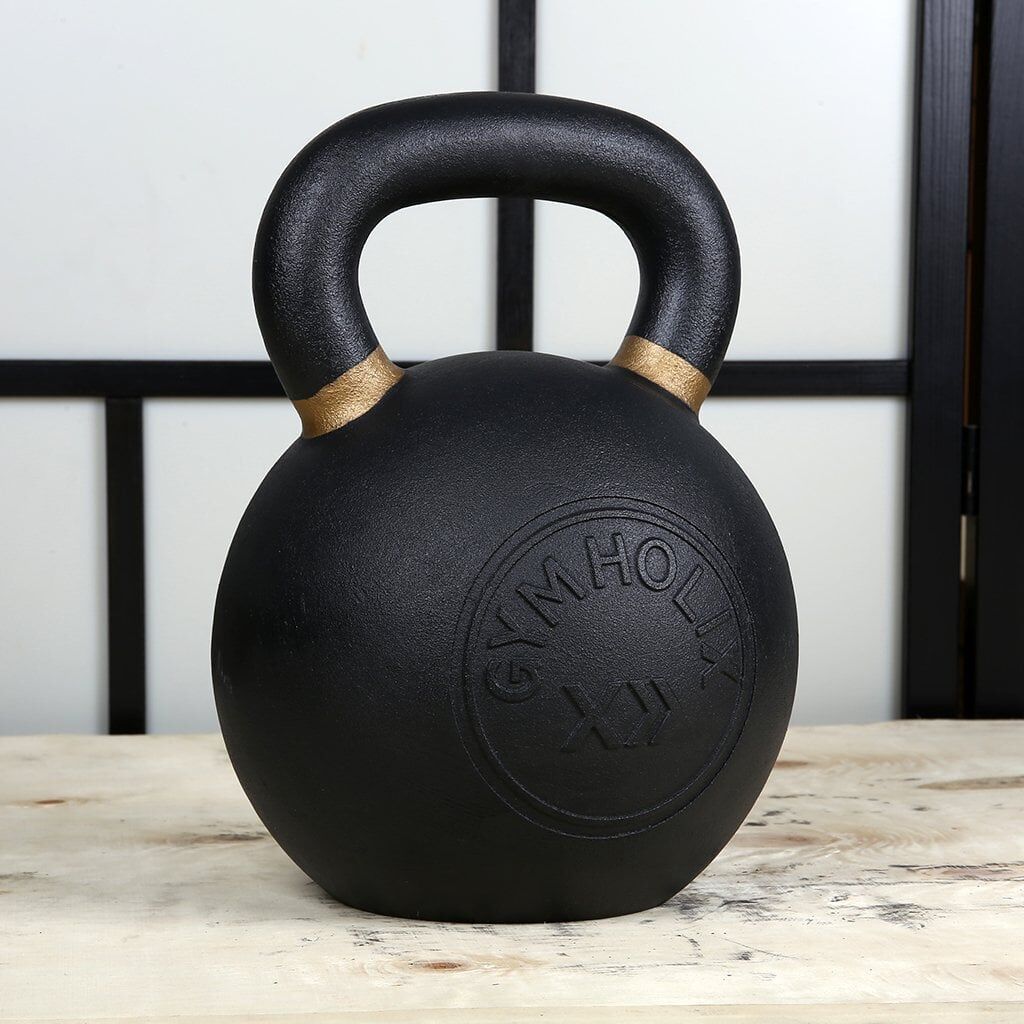 GYMHOLIX® Kettlebell V2 (Girya) – Profesyonel Döküm Çelik Fonksiyonel Ağırlık 48KG