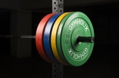 GYMHOLIX® Renkli Bumper Plaka – Olimpik 50 mm CrossFit & Weightlifting Plate