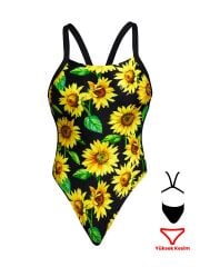 Funkita BF Sunny Kadın Antrenman Mayo, Kalın Askılı