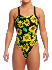 Funkita BF Sunny Kadın Antrenman Mayo, Kalın Askılı