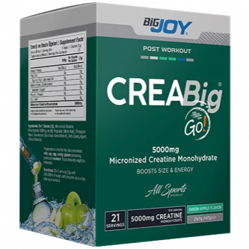 BigJoy Sports CreaBig Go! 21 Drink Şase