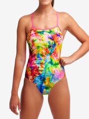 Funkita SS Out Trumped Kadın Antrenman Mayo, İnce Askılı
