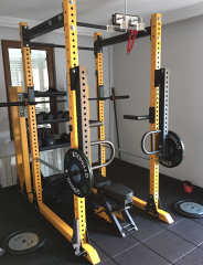 GYMHOLIX® Kafes Elite Cage Rack Depo | Profesyonel Power Rack (FGX0093)