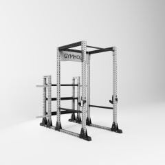 GYMHOLIX® Kafes Elite Cage Rack Depo | Profesyonel Power Rack (FGX0093)