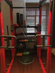 GYMHOLIX® Kafes Elite Cage Rack Depo | Profesyonel Power Rack (FGX0093)