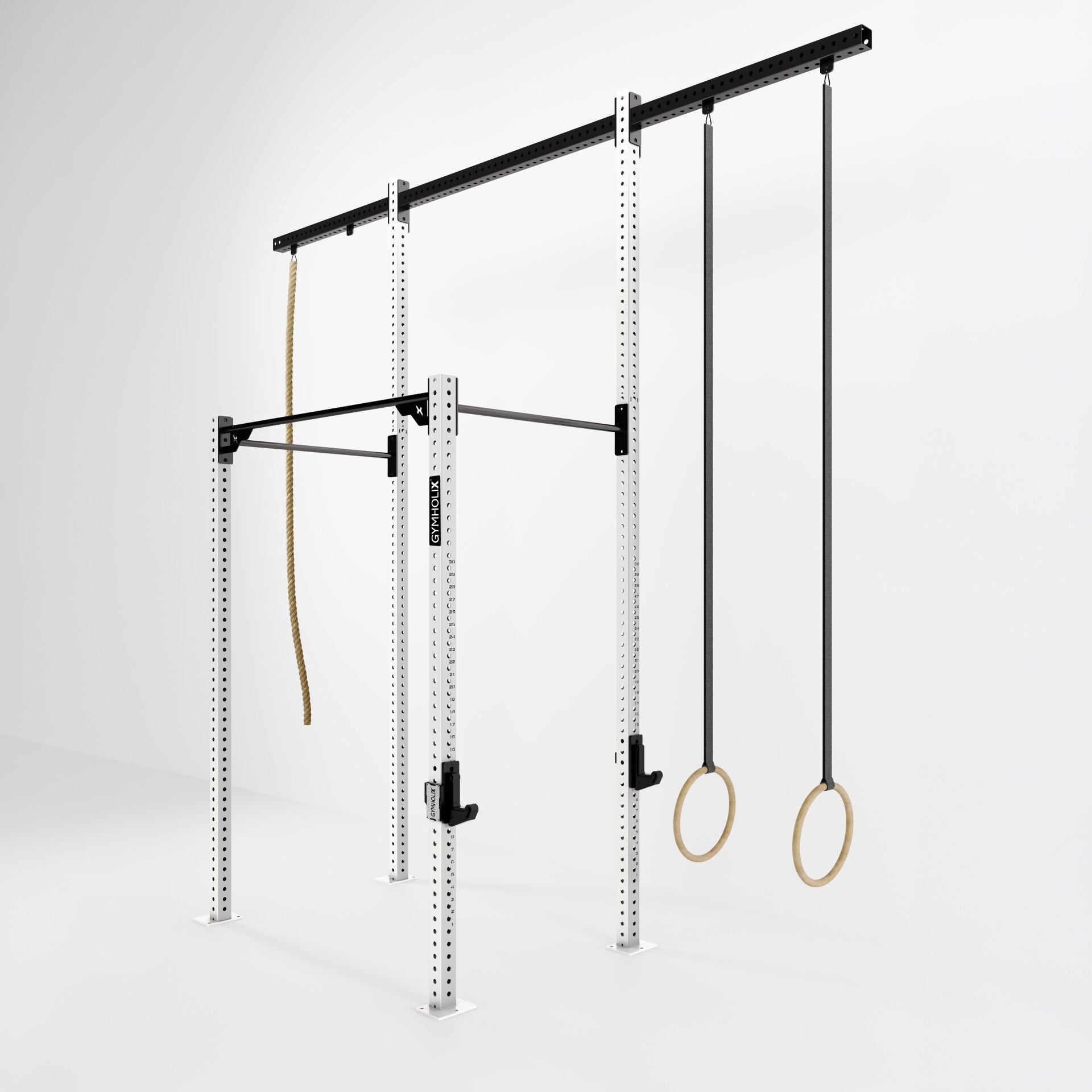 GYMHOLIX® 2 Rack 4 Bacak Orta Tip İstasyon (Rig) (FGXC004)