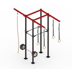 GYMHOLIX® 2 Rack 4 Bacak Orta Tip İstasyon (Rig) (GFWXC004)