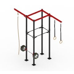 GYMHOLIX® 2 Rack 4 Bacak Orta Tip İstasyon (Rig) (GFWXC004)