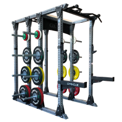 GYMHOLIX® Kafes Duo | Çift İstasyonlu Power Cage Sistemi