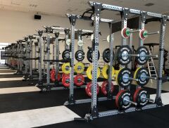 GYMHOLIX® Kafes Duo | Çift İstasyonlu Power Cage Sistemi (FGX0098)