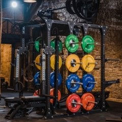 GYMHOLIX® Kafes Duo | Çift İstasyonlu Power Cage Sistemi