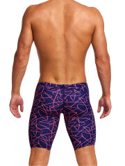 Funky Trunks JAM Serial Texter Erkek Antrenman Mayo, Dizboyu Jammer