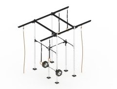 GYMHOLIX® 2 Rack 6 Bacak Orta Tip İstasyon (Rig) (GFWXC006)