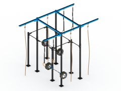 GYMHOLIX® 4 Rack 8 Bacak Orta Tip İstasyon (Rig) (FGXC008)